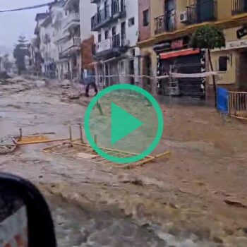 Espagne : des pluies torrentielles à Malaga, deux semaines après les inondations dévastatrices