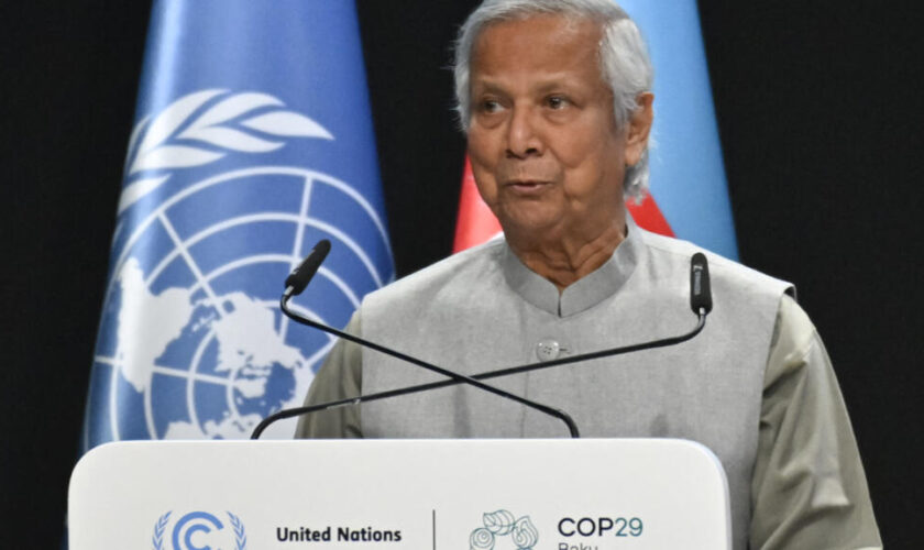 COP29 : tensions sur la finance climatique, le Bangladais Yunus déplore une bataille "humiliante"