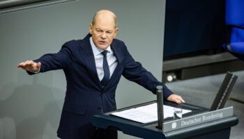 Regierungserklärung: Bis zur Neuwahl: Scholz fordert Zusammenarbeit über Parteigrenzen hinweg