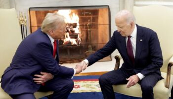 Donald Trump's patronising act in Joe Biden meeting is a sign of how badly Democrats lost election