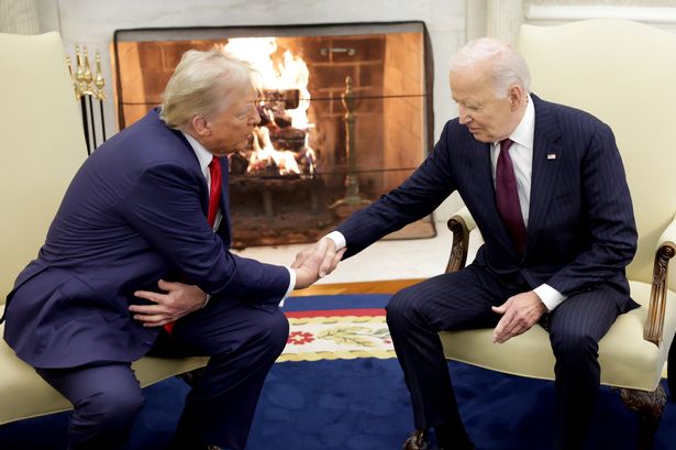 Donald Trump's patronising act in Joe Biden meeting is a sign of how badly Democrats lost election