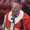 Former England cricketer Ian Botham takes up his seat in the House of Lords as Baron Botham of Ravensworth.