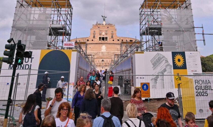 En plein sprint avant le Jubilé, Rome est sens dessus dessous