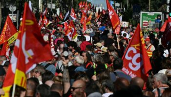 Manifestation le 1er octobre 2024 à Marseille à l'appel de la CGT, la FSU et Solidaires