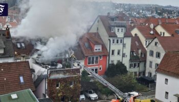 Brand in Esslinger Wohnhaus – zwei Tote