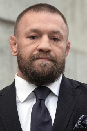 Mixed martial arts fighter Conor McGregor leaves the High Court in Dublin, where appeared for a personal injury case against him. Picture date: Wednesday November 6, 2024. Pic: PA