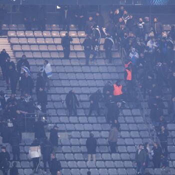 France-Israël : une bagarre éclate en tribune pendant le match, des dizaines de personnes impliquées