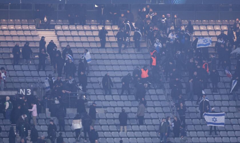 France-Israël : une bagarre éclate en tribune pendant le match, des dizaines de personnes impliquées