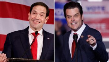 Trumps Präsidentschaft: Rubio wird Außenminister, Gaetz Justizminister