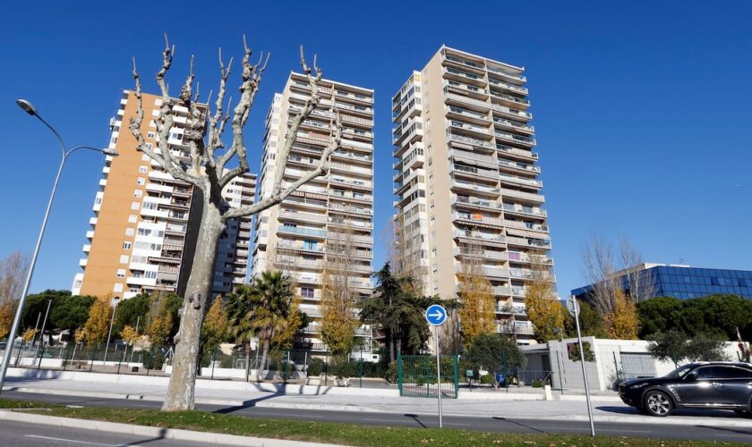 Une vue du quartier des Moulins à Nice