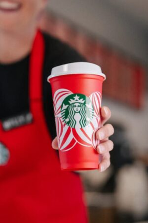 How to get a free Starbucks reusable red cup today