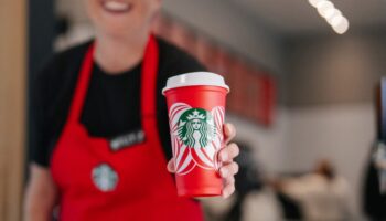 How to get a free Starbucks reusable red cup today