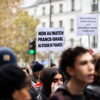 Match France-Israël : « Le conflit israélo-palestinien a toujours été assez présent dans les stades »