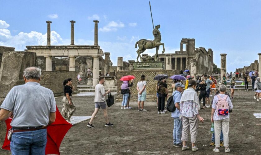 Massentourismus: Pompeji begrenzt Besucherzahl auf 20.000 Menschen am Tag