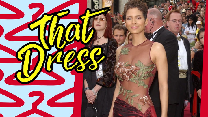 When Halle Berry wore the perfect dress for the perfect moment