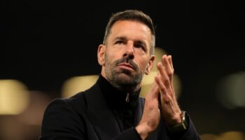 Ruud van Nistelrooy thankful for ‘honour’ of representing Manchester United