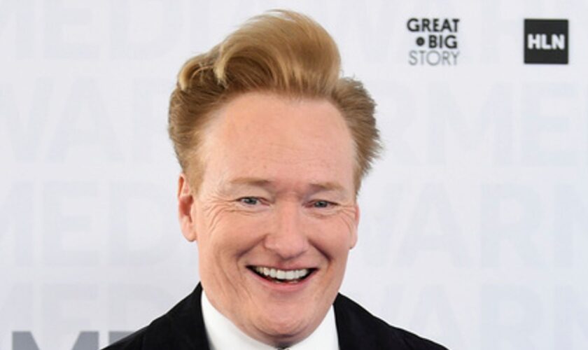 Conan O'Brien. Pic: AP