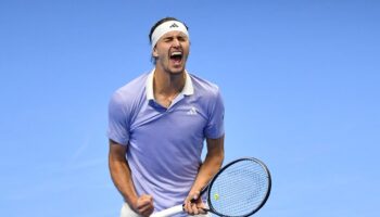 Alexander Zverev brushes aside Carlos Alcaraz to reach last four at ATP Finals