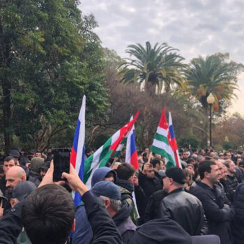 Des manifestants blessés en Abkhazie lors de protestations contre un accord avec la Russie