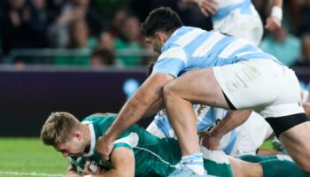 Ireland vs Argentina LIVE rugby: Latest updates as hosts score three times in make strong start against Pumas