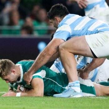 Ireland vs Argentina LIVE rugby: Latest updates as hosts score three times in make strong start against Pumas