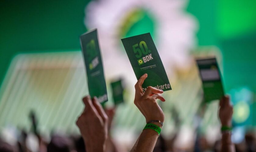 Bündnis 90/Die Grünen: Grüne treffen sich zum Bundesparteitag