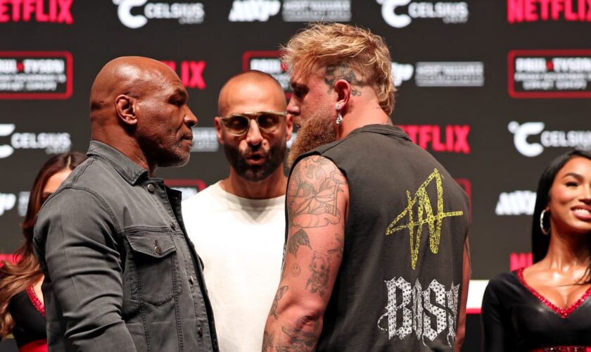 Jake Paul’s mother threatens to kill Mike Tyson after weigh-in slap