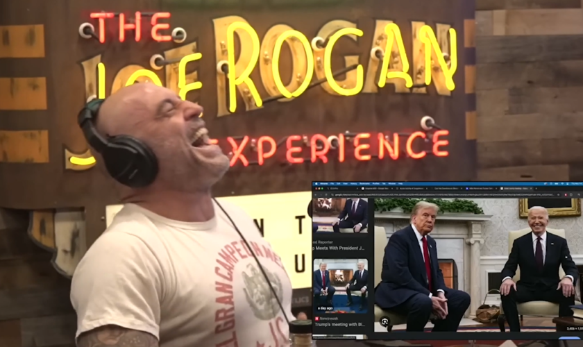 Rogan jokes Biden voted for Trump: He's 'never been happier in his life' that Harris lost