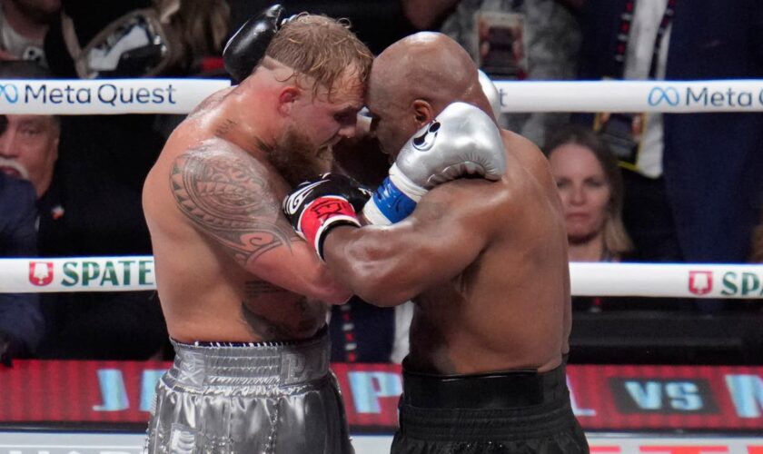 Jake Paul beats Mike Tyson on points in controversial boxing match