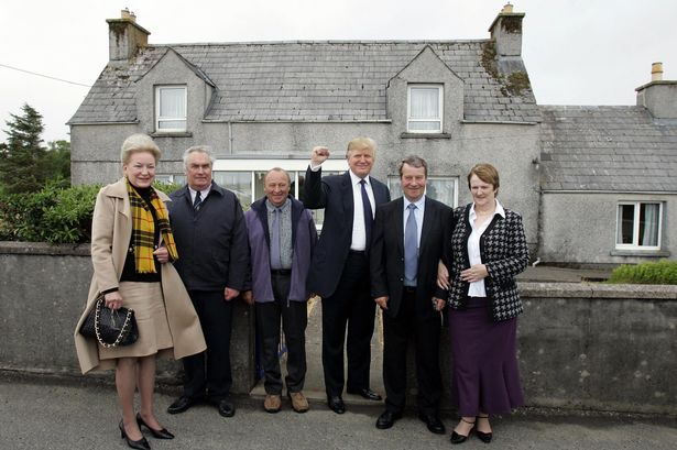 Donald Trump's cousin reveals what he was like in 97-second visit to ancestral home