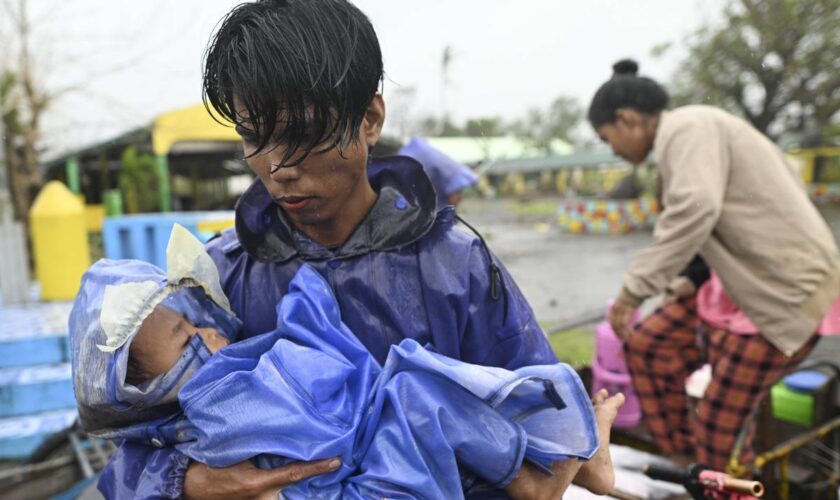 Les Philippines à nouveau balayées par un typhon, le 5ᵉ en moins d’un mois