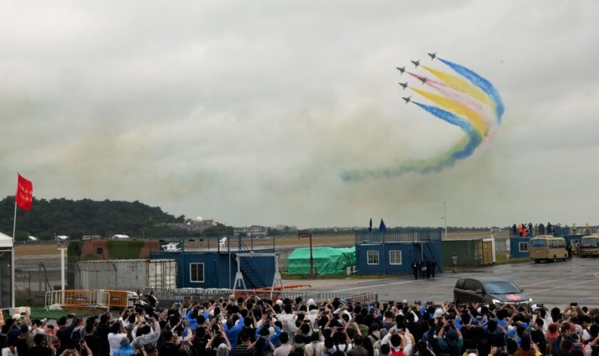 Defence exhibition near Beijing