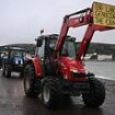 Farmers march on Keir Starmer: Convoy of tractors descends on Labour conference amid fury over inheritance tax raid on farms