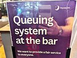 Premier Inn brings in queuing at flagship hotel bar - sparking fury from customers angry at the end of another Great British tradition