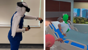 Nursing students use virtual reality to enhance their skills: 'Brings fun to learning'