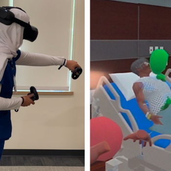 Nursing students use virtual reality to enhance their skills: 'Brings fun to learning'