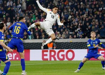 Nations League: Jamal Musiala per Kopf, Tim Kleindienst mit Tordebüt – Deutschland holt Gruppensieg gegen Bosnien-Herzegowina