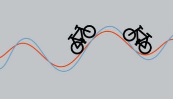 Rätsel der Woche: In welche Richtung fuhr das Fahrrad?