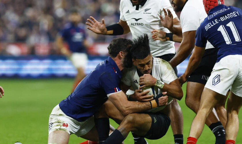 Au Stade de France, le XV de France bête noire des All Blacks