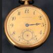 A gold pocket watch given to the British boat captain who rescued more than 700 passengers from the Titanic has sold at auction . Pic: PA/ Henry Aldridge and Son