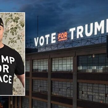 Blue state CEO who put up 100-foot pro-Trump sign to spend $2.6 million on campaign for Congress