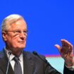 Le Premier ministre Michel Barnier aux Assises des Départements, à Angers, le 15 novembre 2024