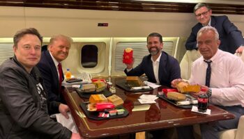 Trump inner circle shares McDonald’s meal as Donald Jr. jokes 'Make America Healthy Again starts tomorrow’