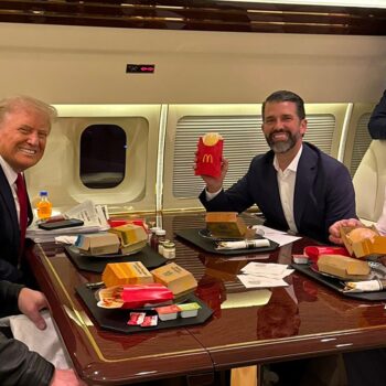 Trump inner circle shares McDonald’s meal as Donald Jr. jokes 'Make America Healthy Again starts tomorrow’