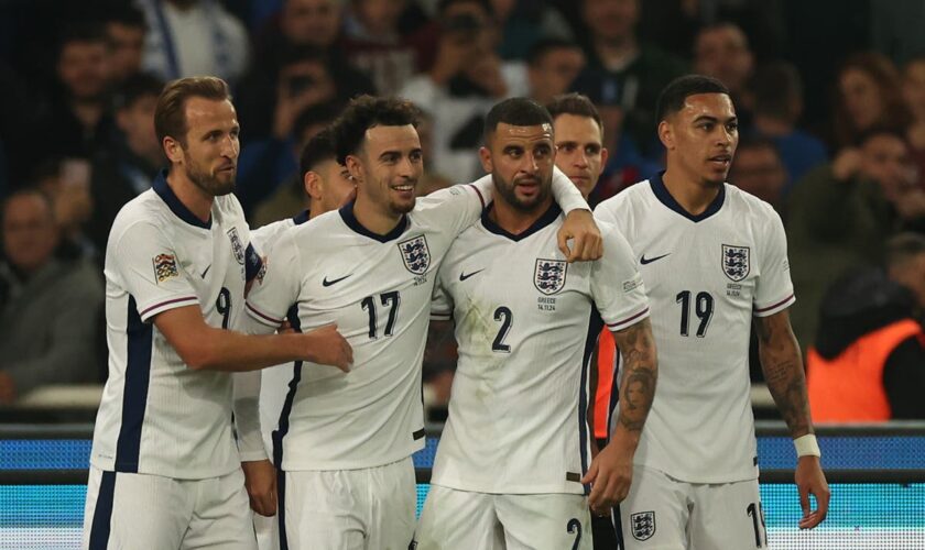 England v Ireland LIVE: Nations League latest score and updates as England make three changes at Wembley