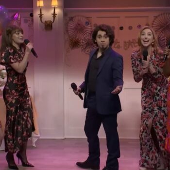 SNL reprises Ariana Grande’s viral Domingo sketch with Charli XCX and Chappell Roan cover