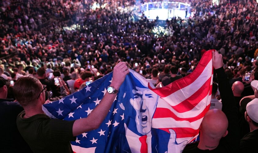 Trump thanks Dana White, UFC fans for raucous welcome at MSG