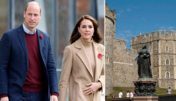 Masked men raid Windsor Castle estate while 'William, Kate and kids sleep at home'