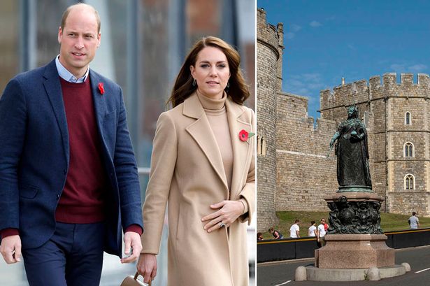 Masked men raid Windsor Castle estate while 'William, Kate and kids sleep at home'