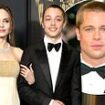 Angelina Jolie's rarely seen son Knox looks like a young Brad Pitt as he towers over her at Governors Awards 2024